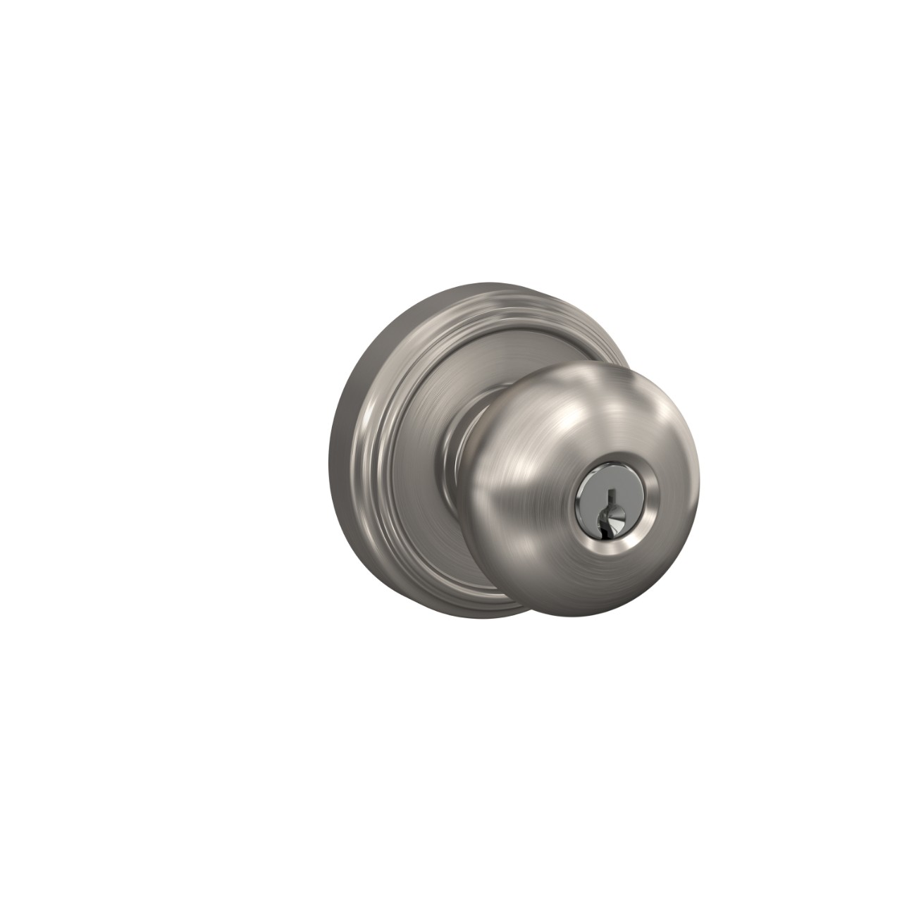 Plymouth Knob Keyed Entry Lock with Indy Trim