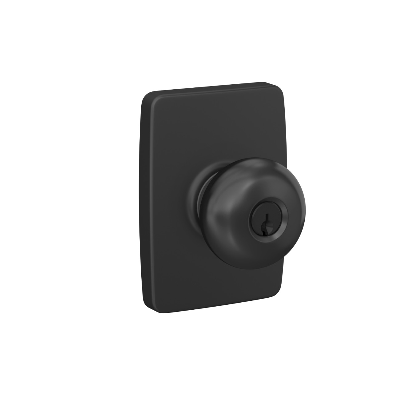 Plymouth Knob Keyed Entry Lock with Greene Trim