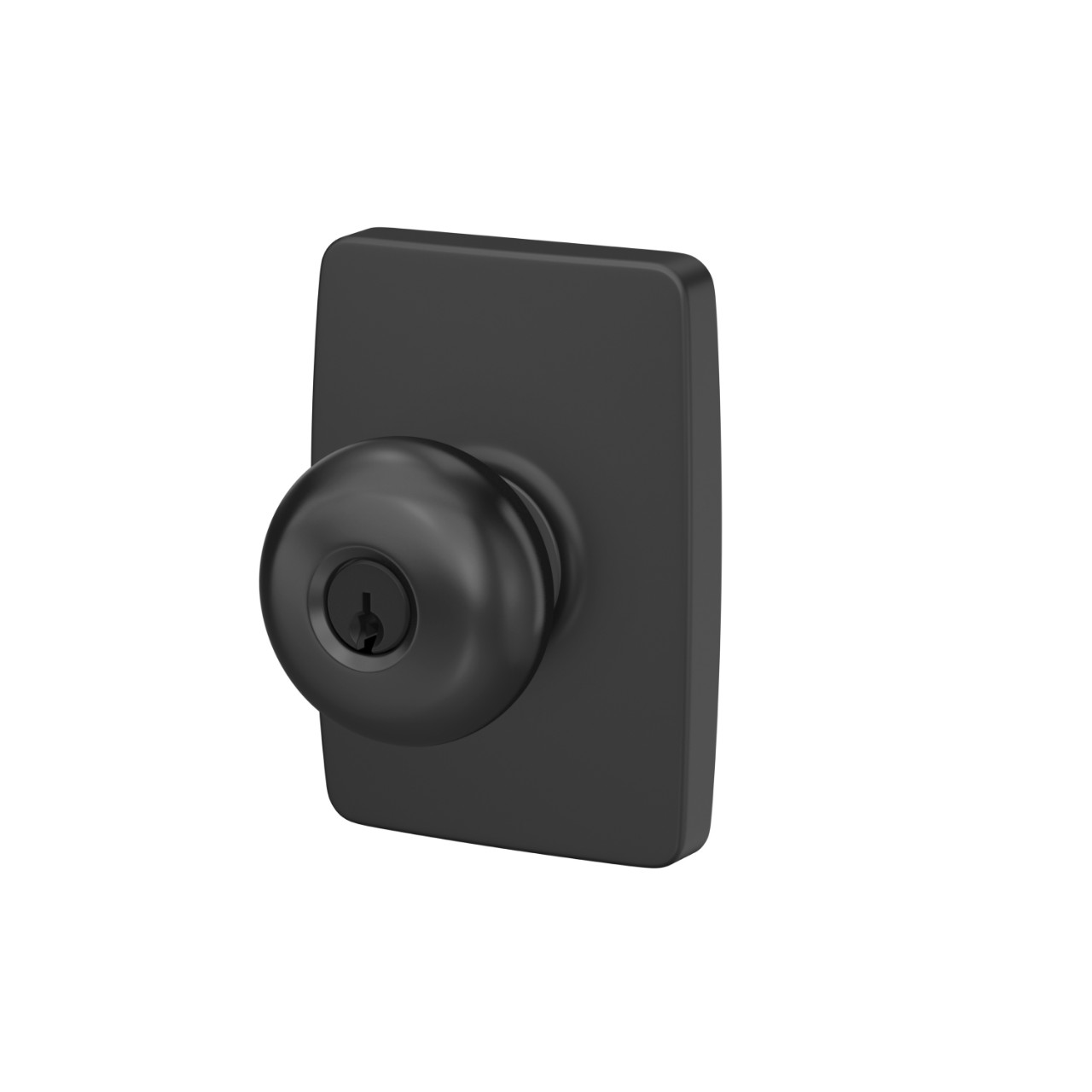 Plymouth Knob Keyed Entry Lock with Greene Trim