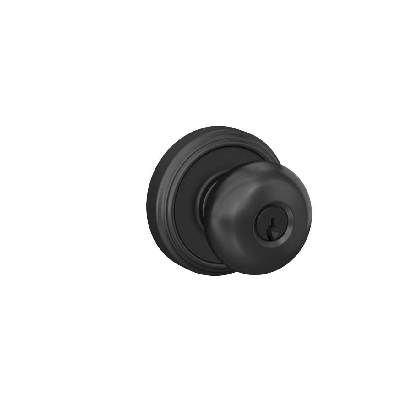 Plymouth Knob Keyed Entry Lock with Indy Trim