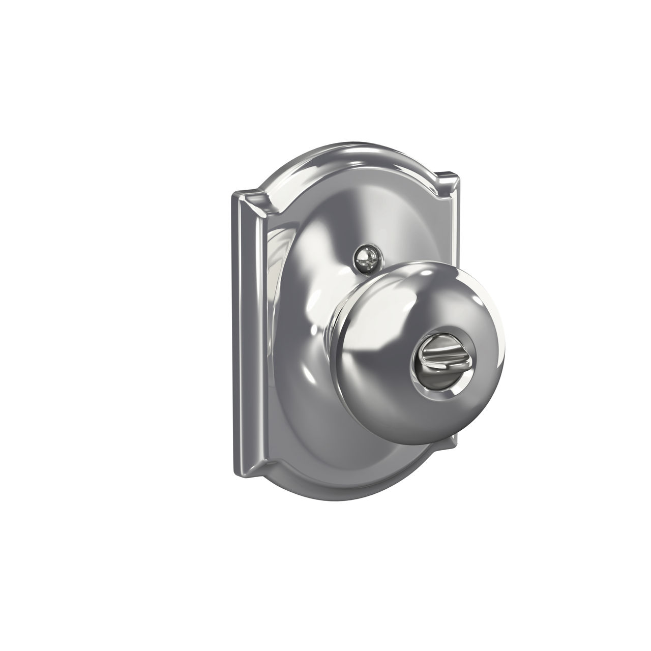 Plymouth Knob Keyed Entry Lock with Camelot Trim