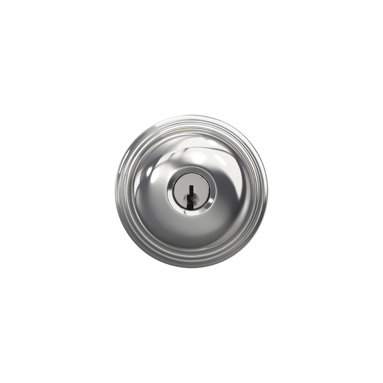 Plymouth Knob Keyed Entry Lock with Indy Trim