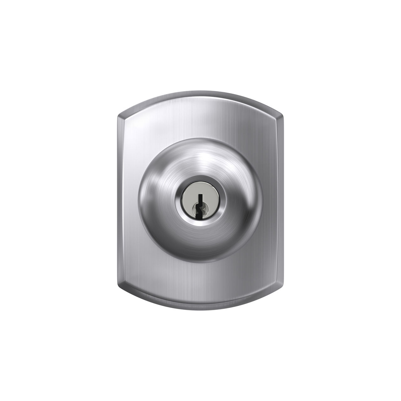 Plymouth Knob Keyed Entry Lock with Greenwich Trim
