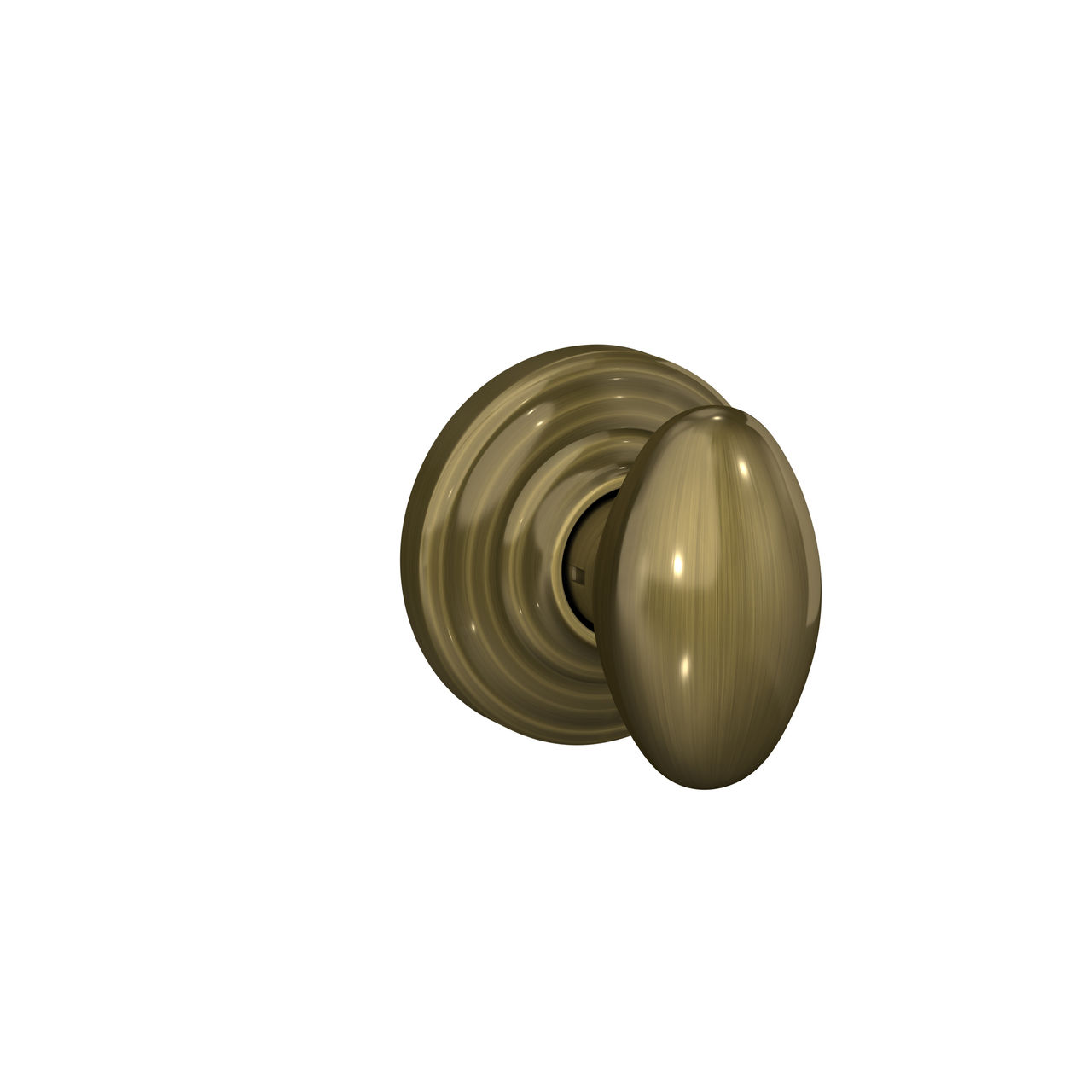 Siena Knob Hall & Closet Lock with Andover Trim