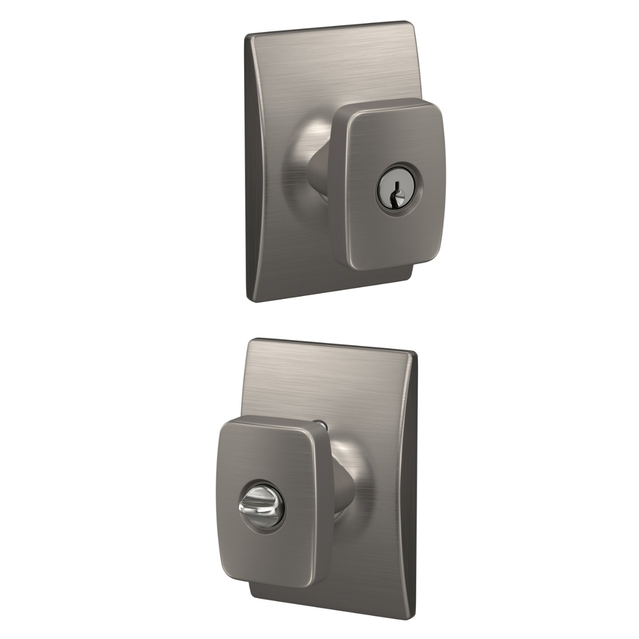 Nixon Knob Keyed Entry Lock with Century Trim