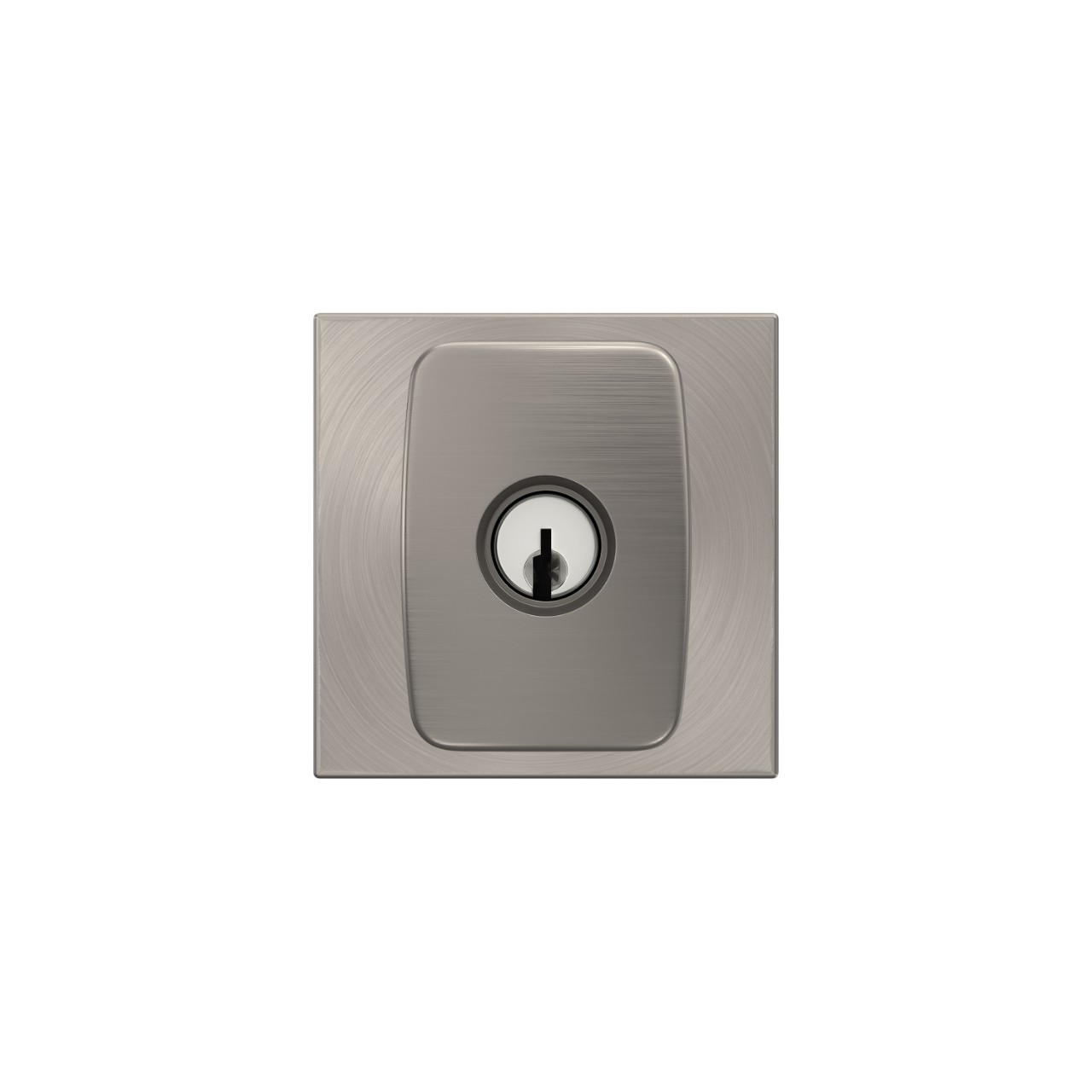 Nixon Knob Keyed Entry Lock with Collins Trim