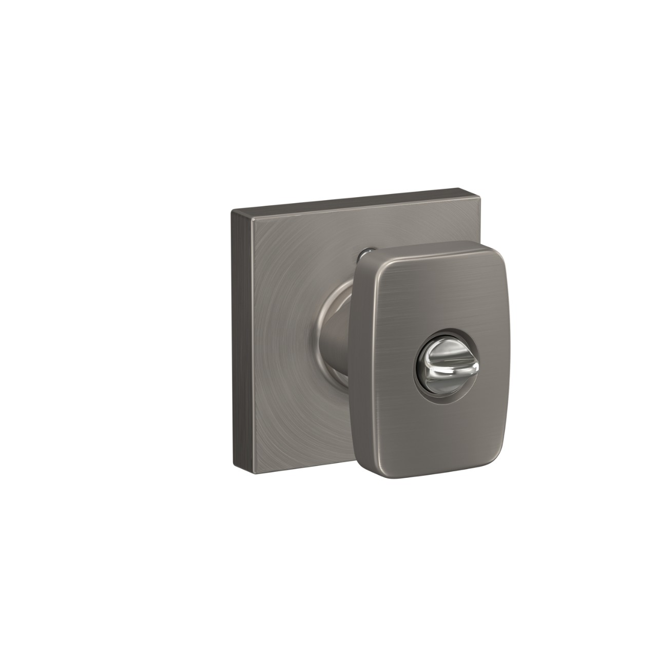 Nixon Knob Keyed Entry Lock with Collins Trim