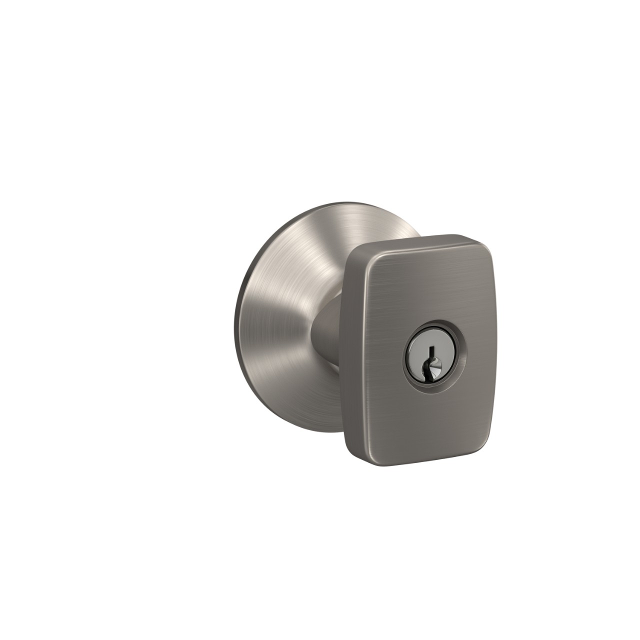 Nixon Knob Keyed Entry Lock with Plymouth Trim