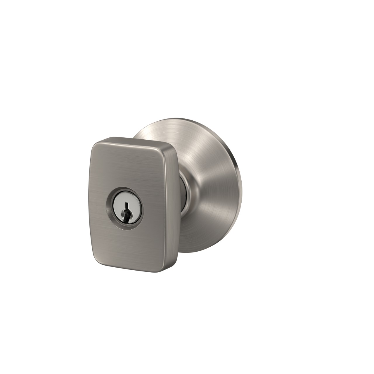 Nixon Knob Keyed Entry Lock with Plymouth Trim