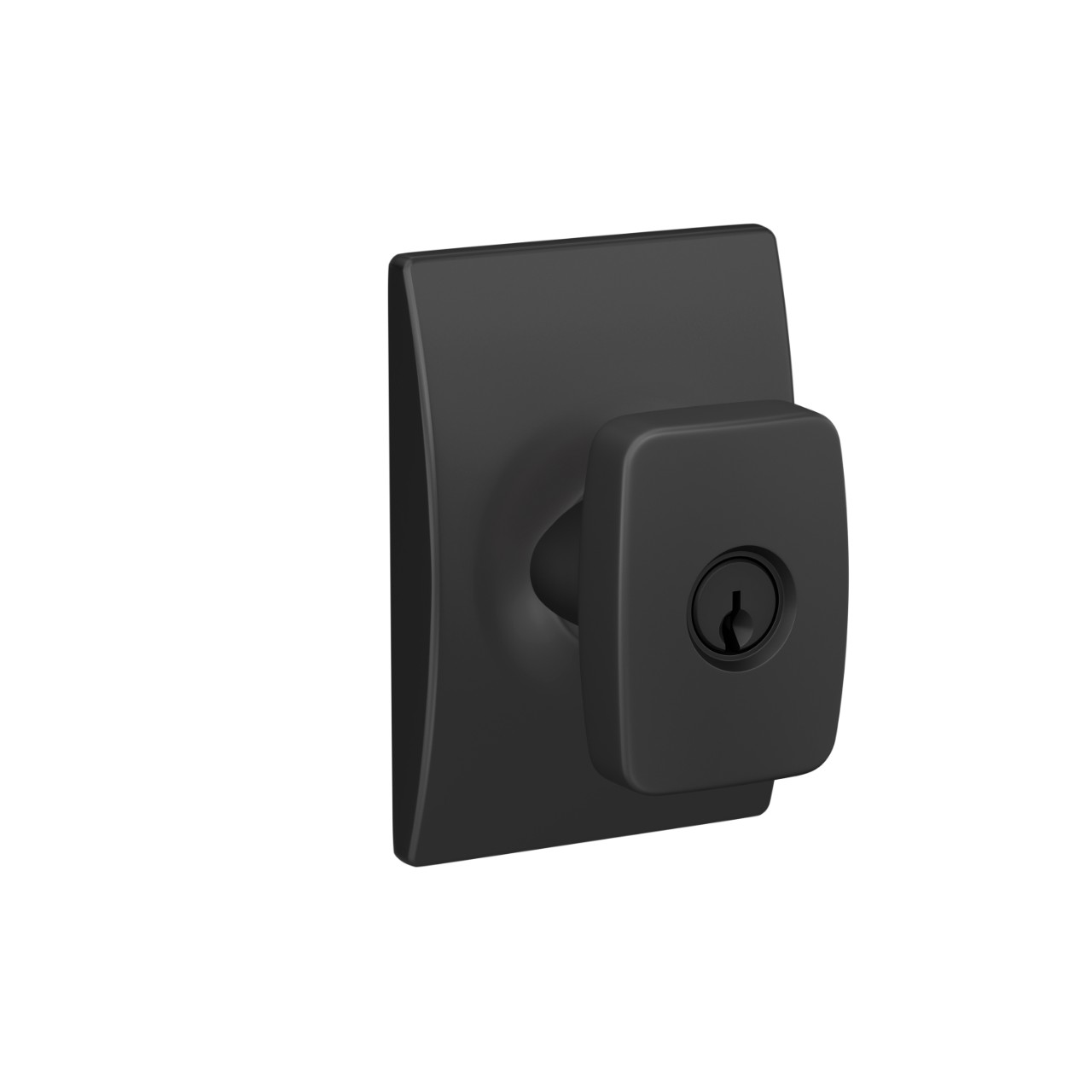 Nixon Knob Keyed Entry Lock with Century Trim