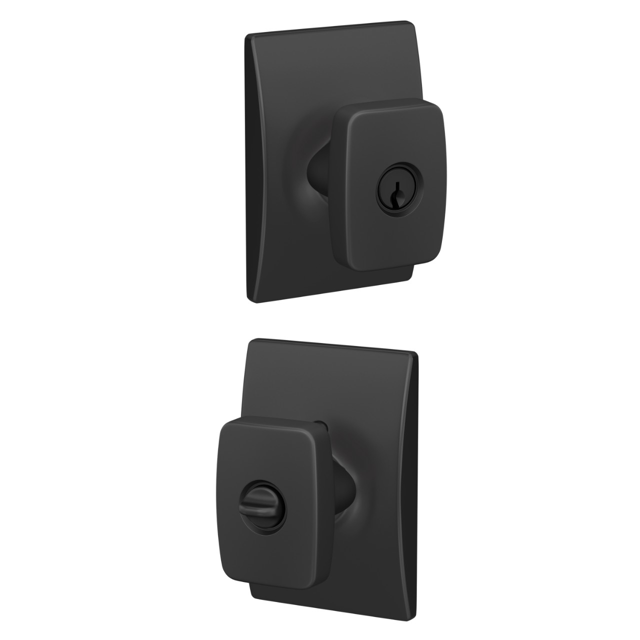 Nixon Knob Keyed Entry Lock with Century Trim