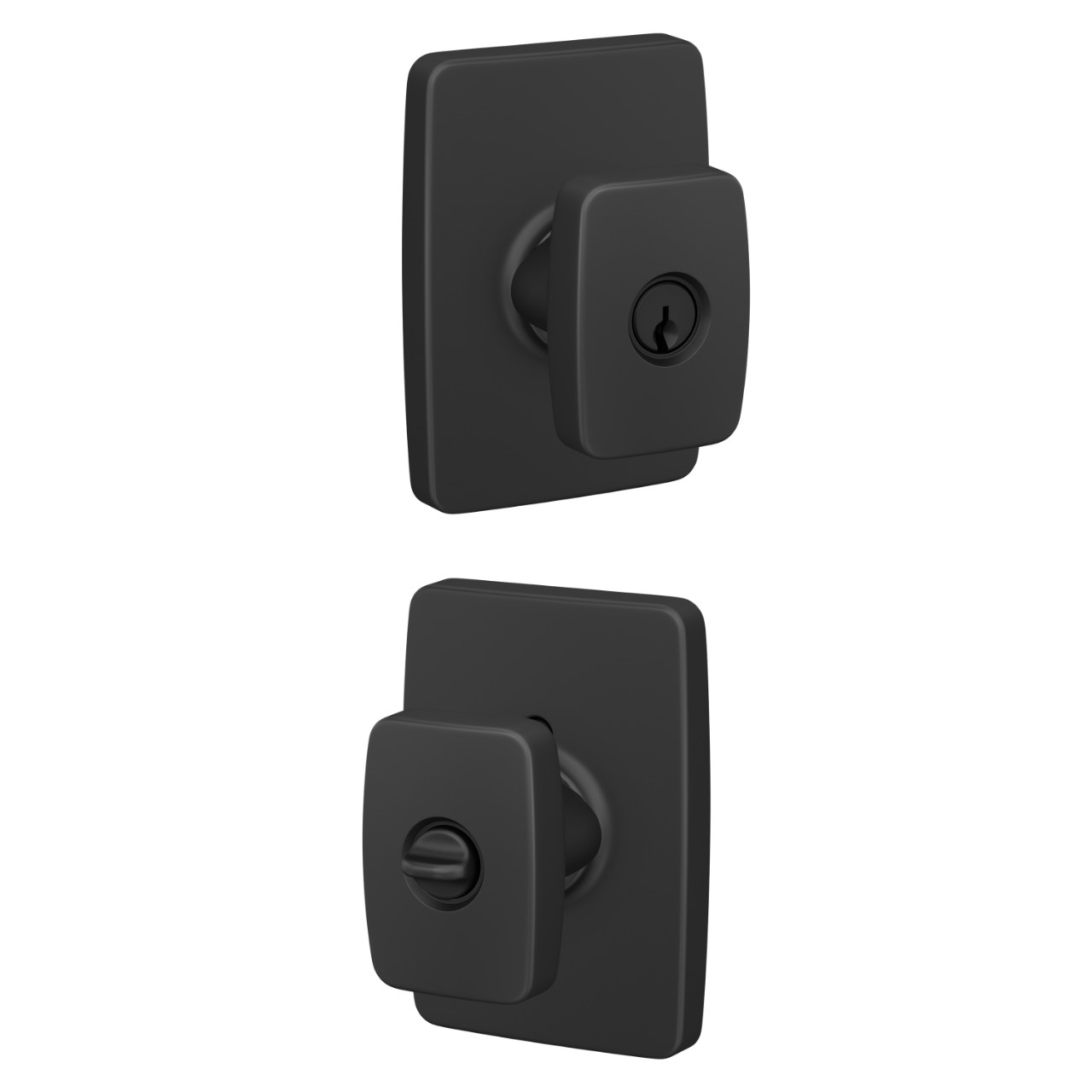 Nixon Knob Keyed Entry Lock with Greene Trim
