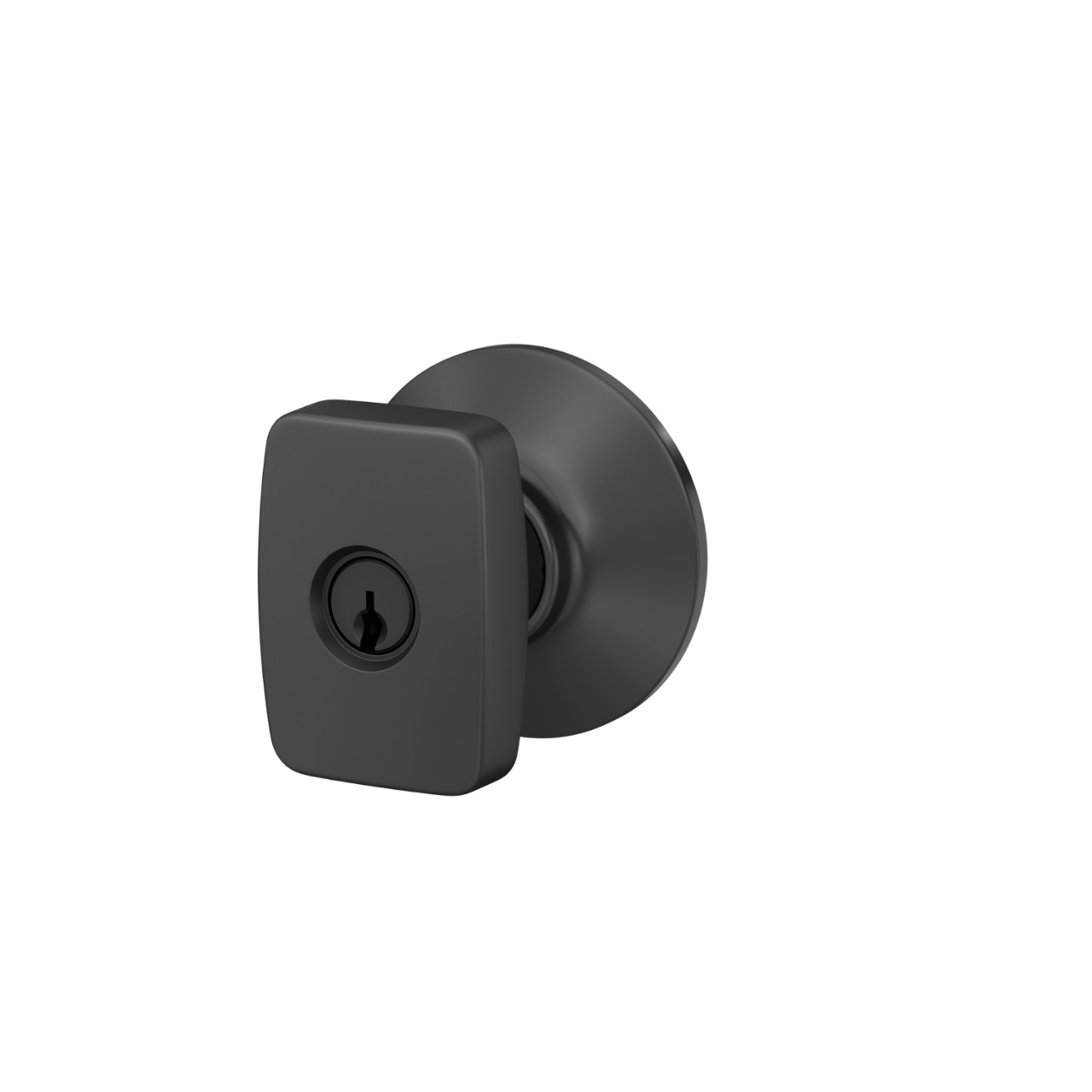 Nixon Knob Keyed Entry Lock with Plymouth Trim