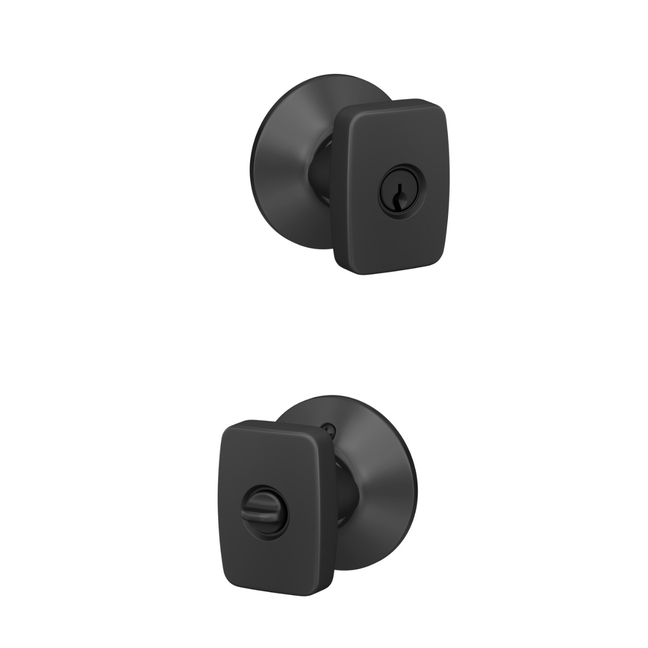 Nixon Knob Keyed Entry Lock with Plymouth Trim