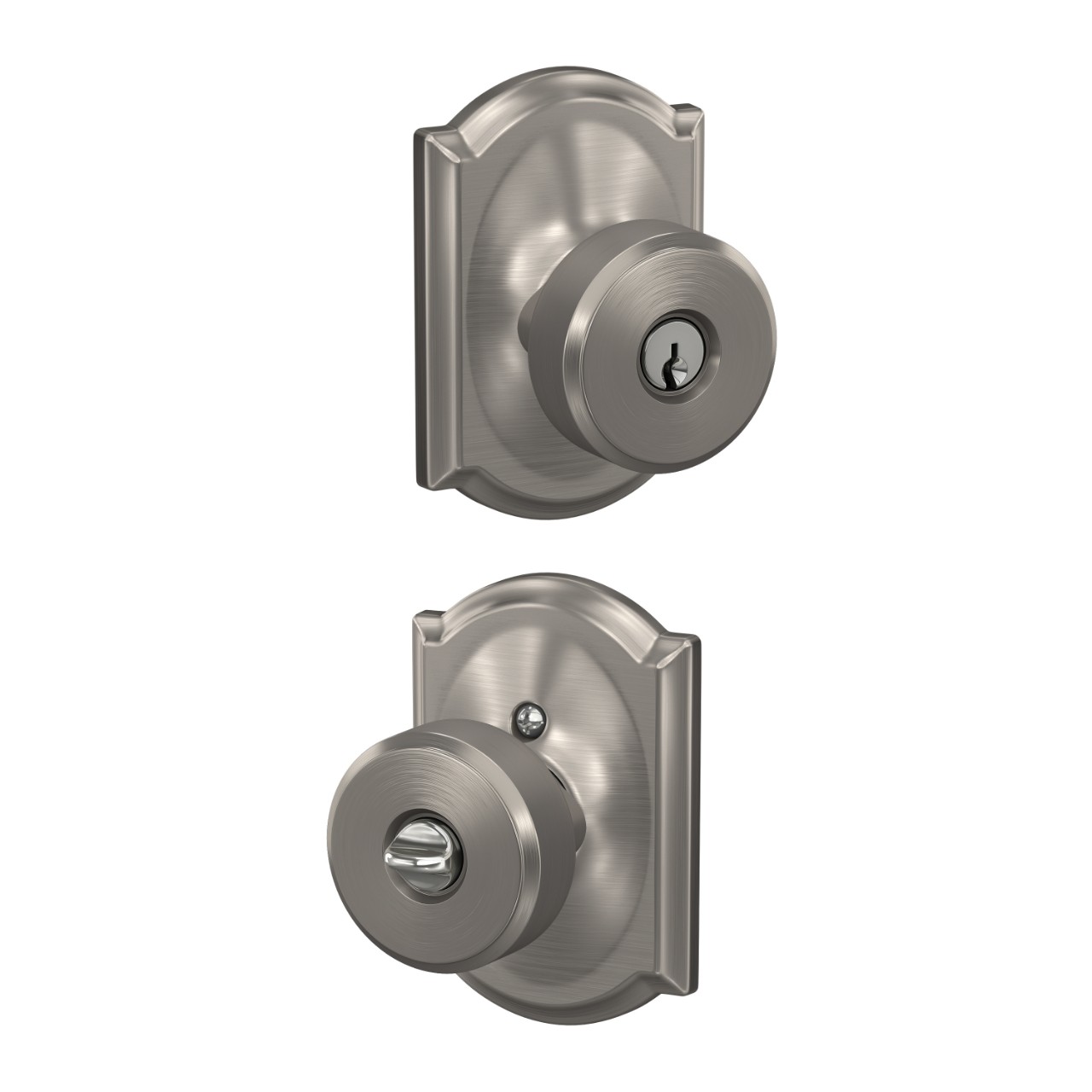 Swanson Knob Keyed Entry Lock with Camelot Trim