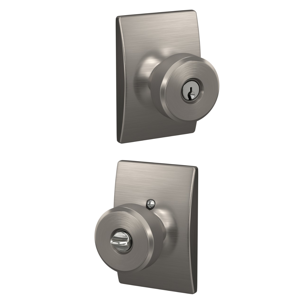 Swanson Knob Keyed Entry Lock with Century Trim