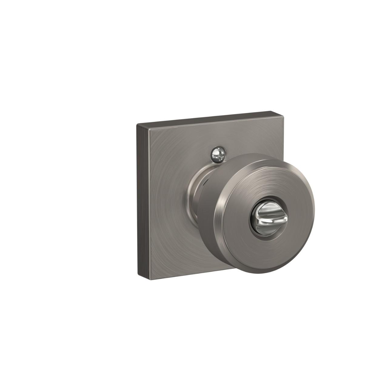 Swanson Knob Keyed Entry Lock with Collins Trim
