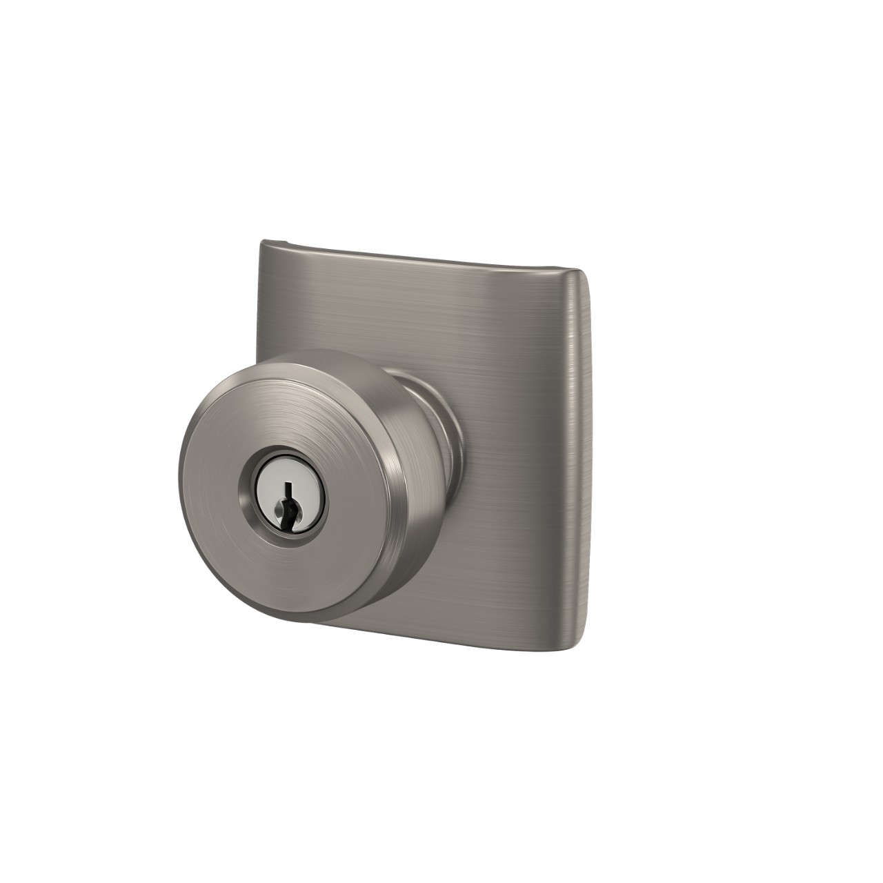 Swanson Knob Keyed Entry Lock with Dalton Trim