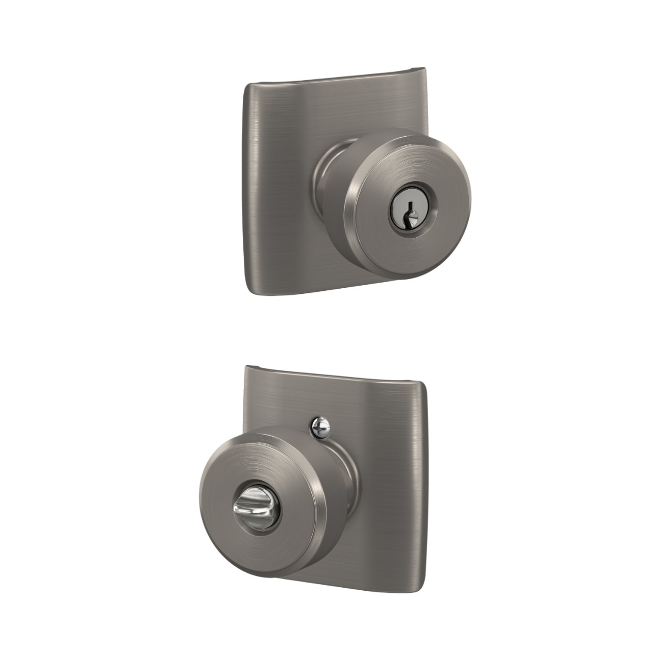 Swanson Knob Keyed Entry Lock with Dalton Trim