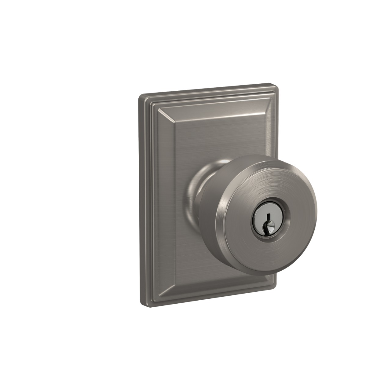 Swanson Knob Keyed Entry Lock with Grandville Trim