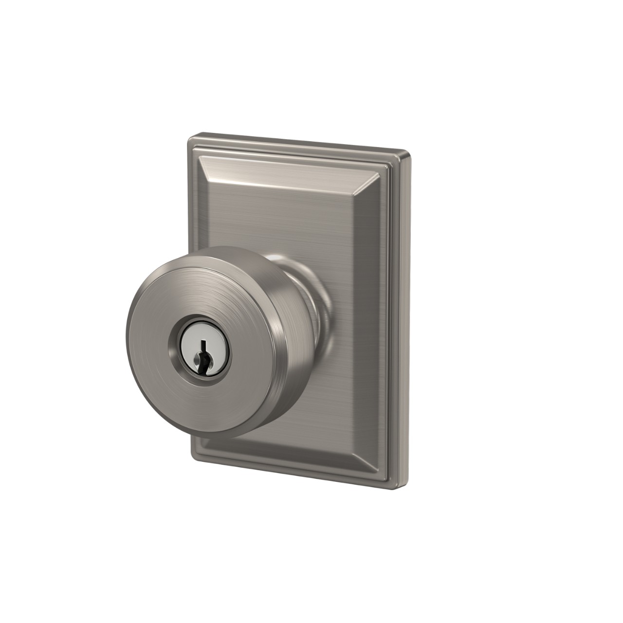 Swanson Knob Keyed Entry Lock with Grandville Trim