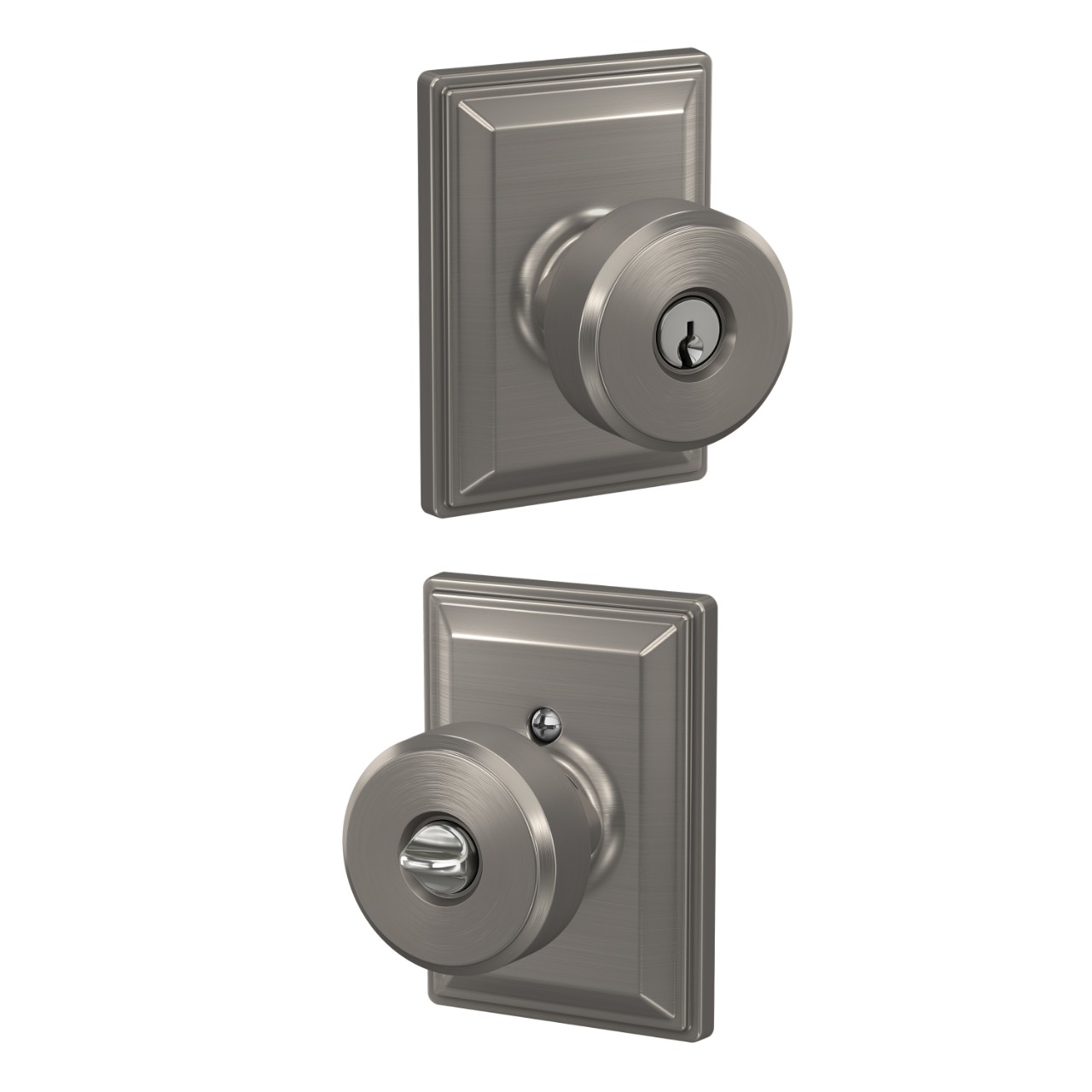 Swanson Knob Keyed Entry Lock with Grandville Trim