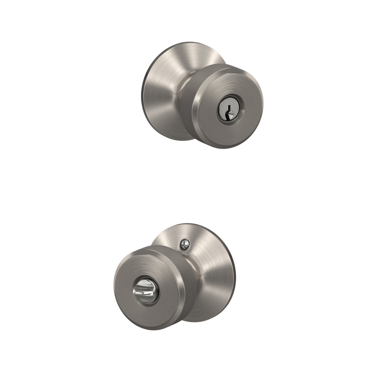 Swanson Knob Keyed Entry Lock with Plymouth Trim