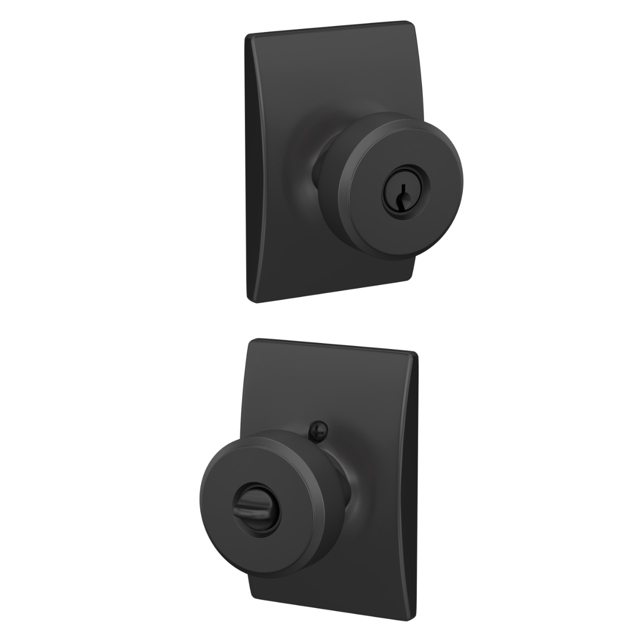 Swanson Knob Keyed Entry Lock with Century Trim