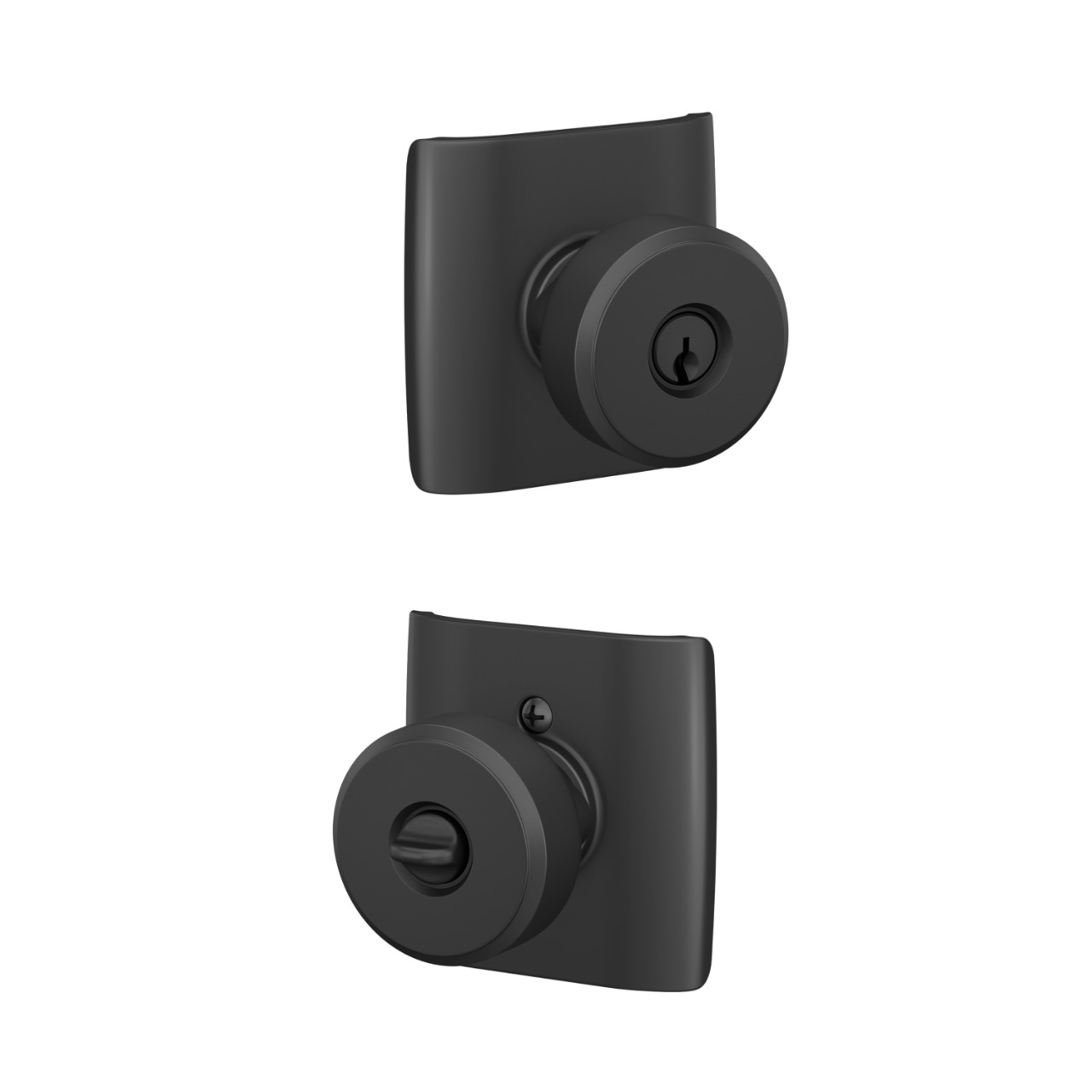 Swanson Knob Keyed Entry Lock with Dalton Trim