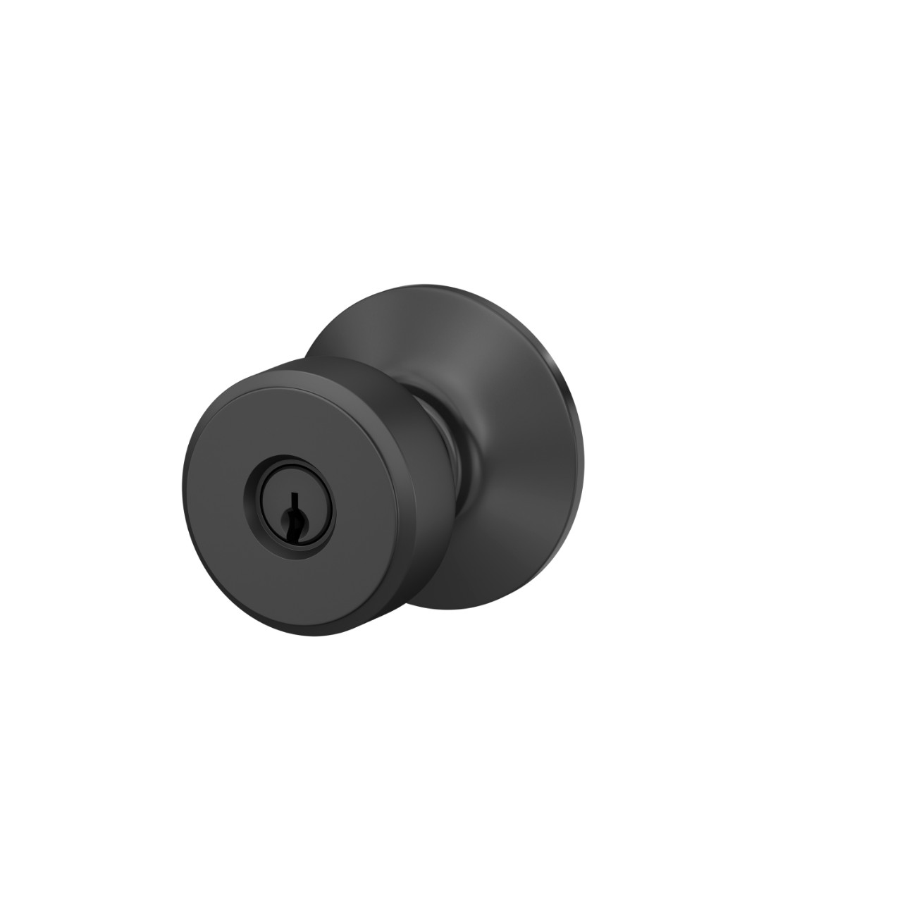 Swanson Knob Keyed Entry Lock with Plymouth Trim