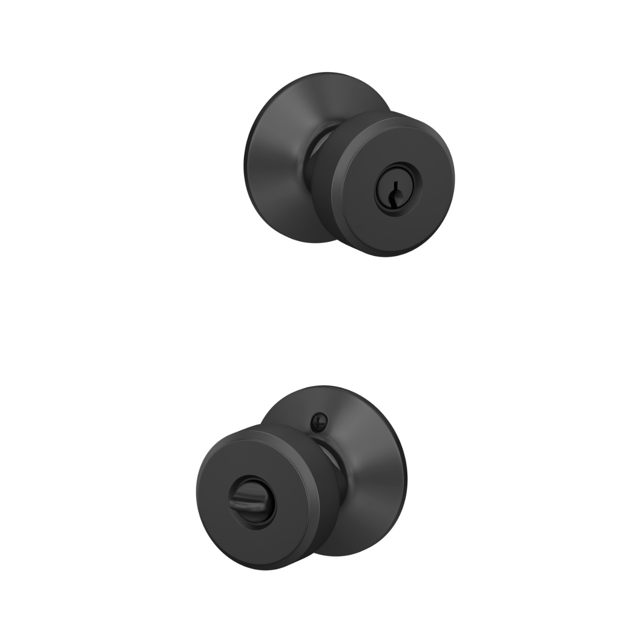 Swanson Knob Keyed Entry Lock with Plymouth Trim