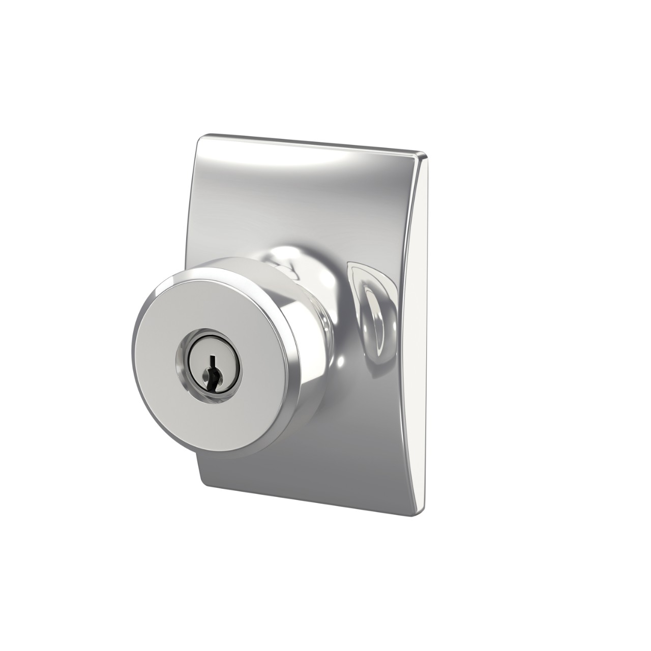 Swanson Knob Keyed Entry Lock with Century Trim