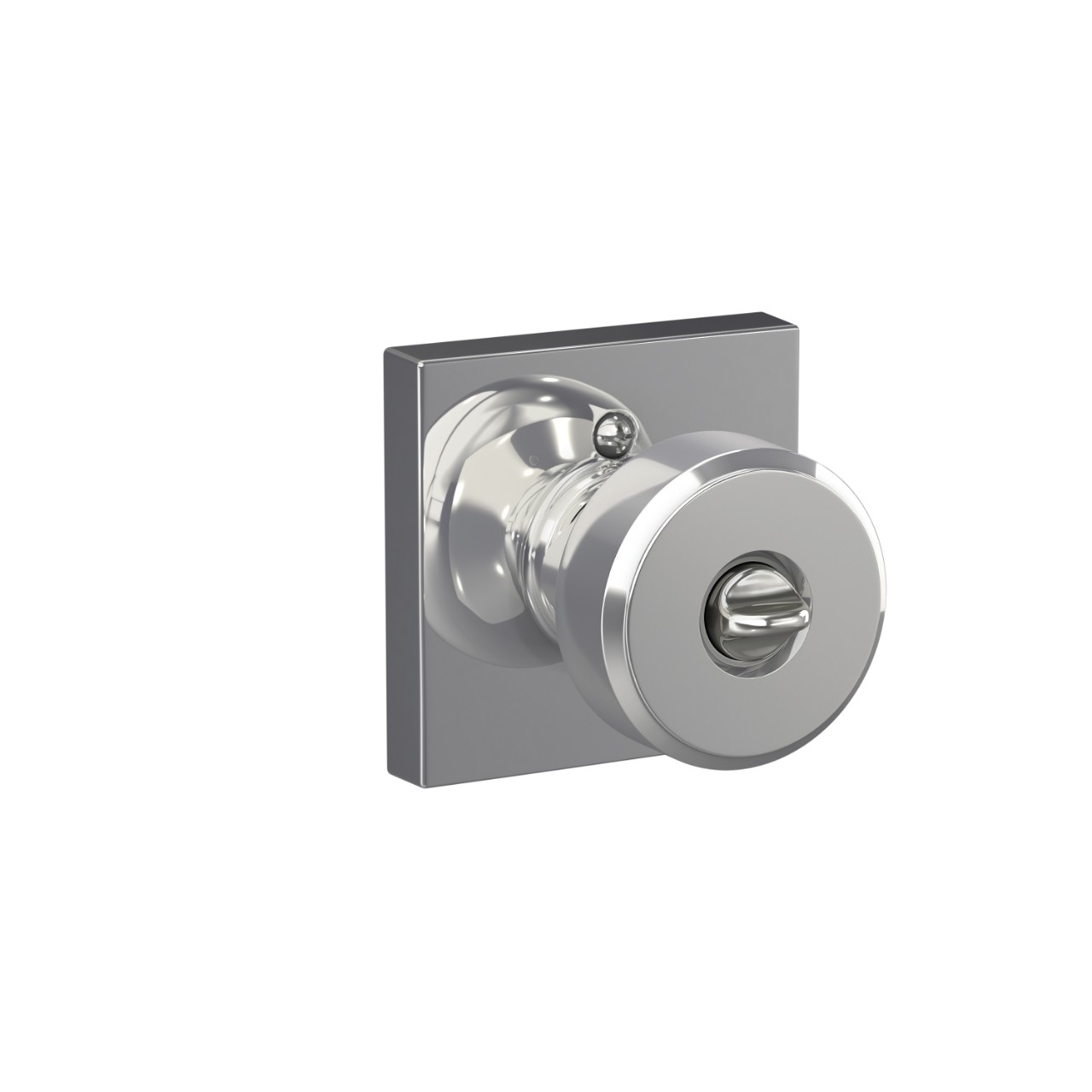 Swanson Knob Keyed Entry Lock with Collins Trim