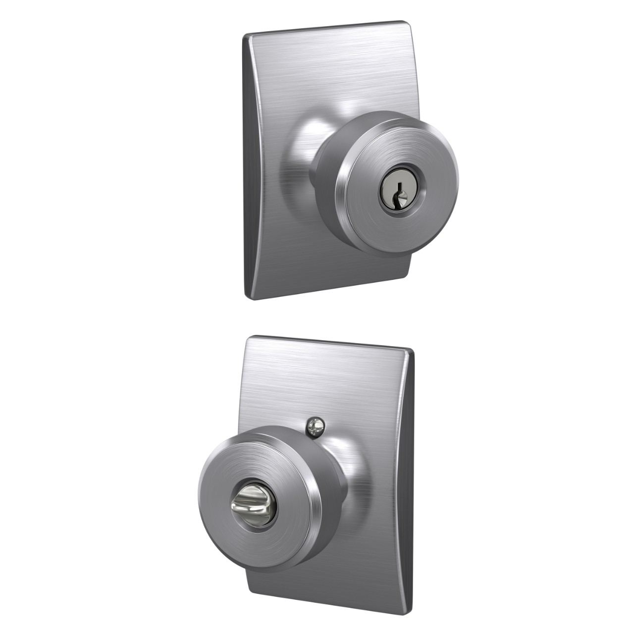 Swanson Knob Keyed Entry Lock with Century Trim