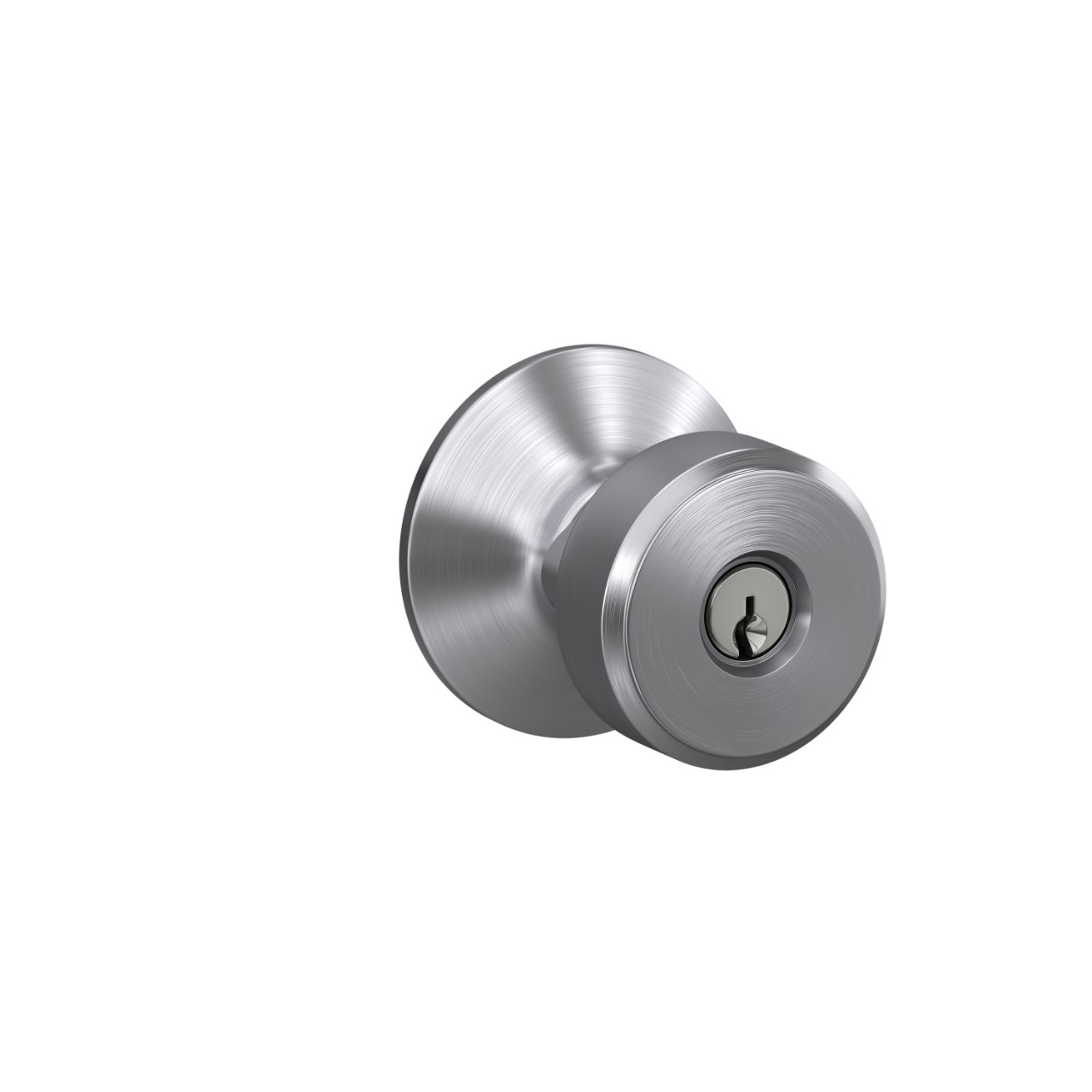 Swanson Knob Keyed Entry Lock with Plymouth Trim