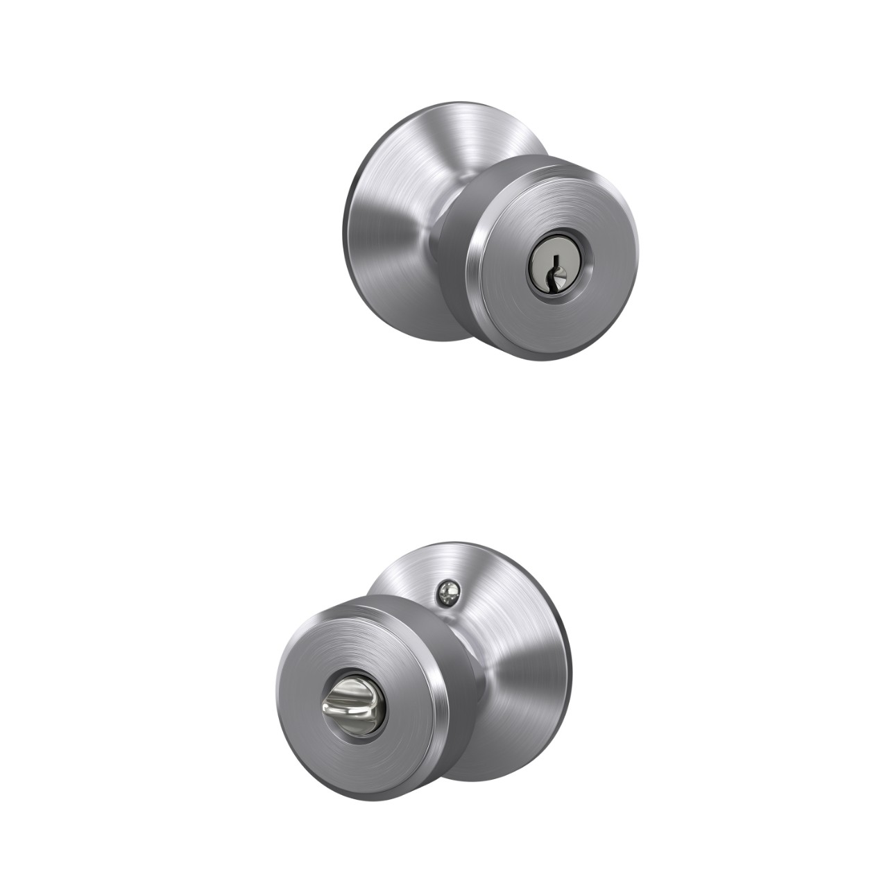 Swanson Knob Keyed Entry Lock with Plymouth Trim