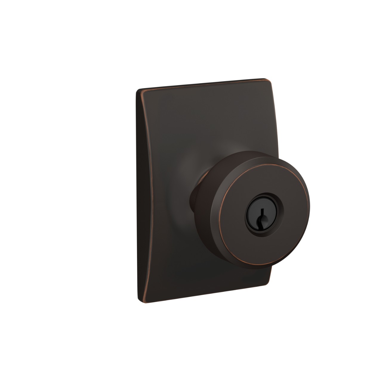Swanson Knob Keyed Entry Lock with Century Trim