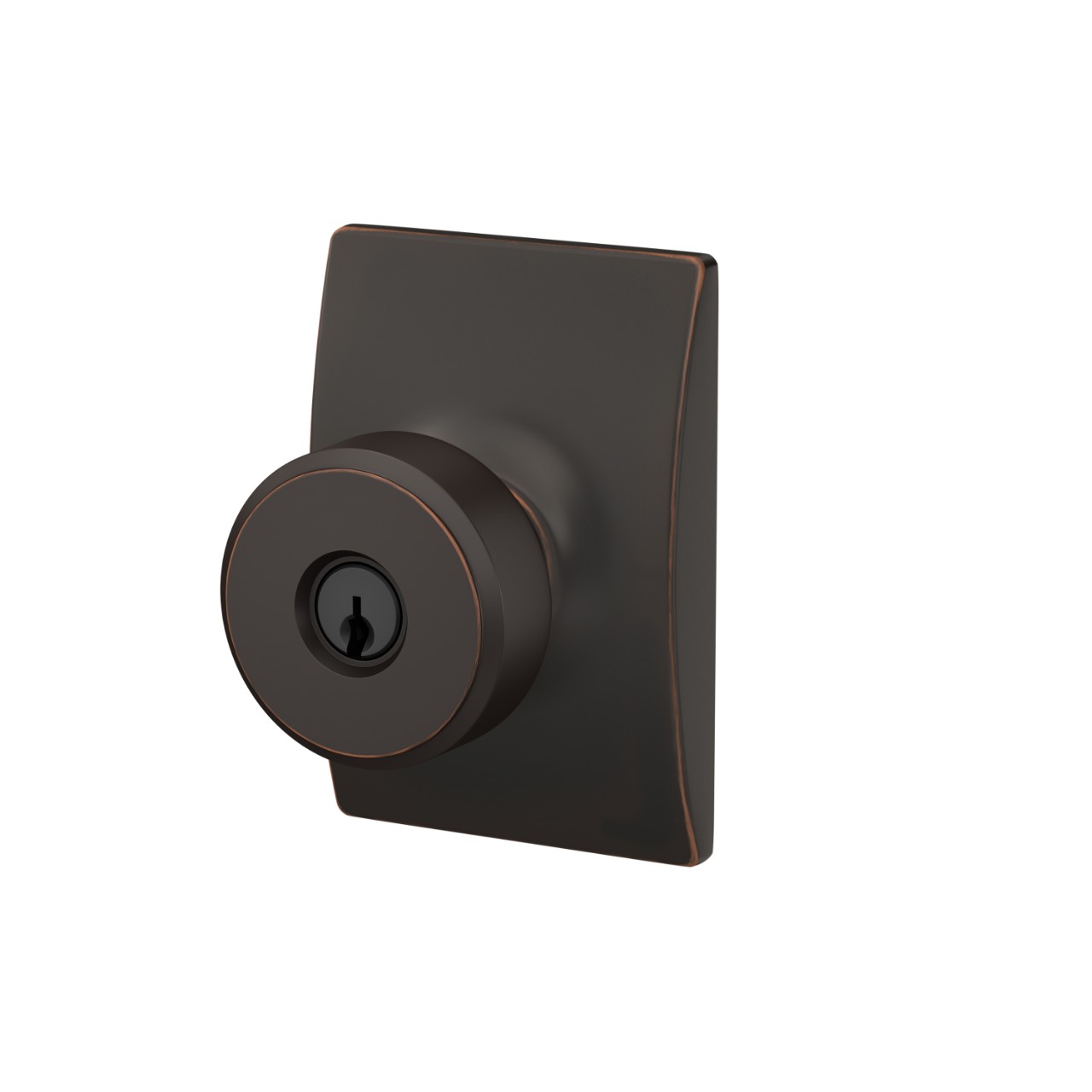 Swanson Knob Keyed Entry Lock with Century Trim