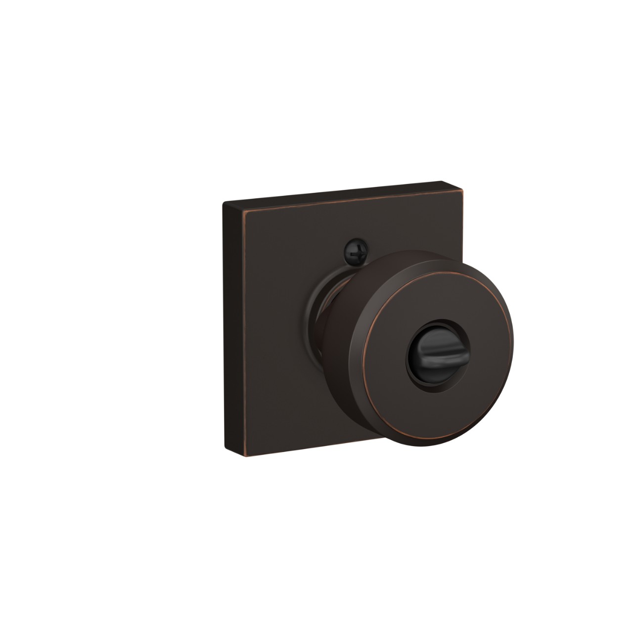 Swanson Knob Keyed Entry Lock with Collins Trim