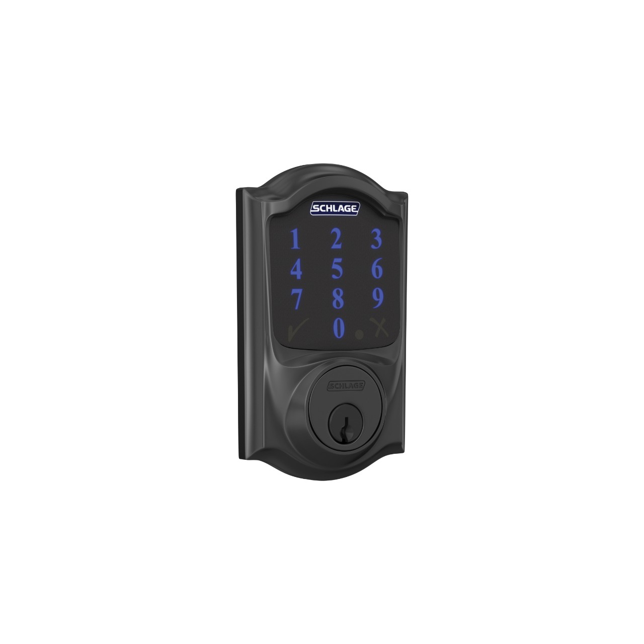 Image for Schlage Connect™ Smart Deadbolt, Z-Wave Plus with Camelot Trim
