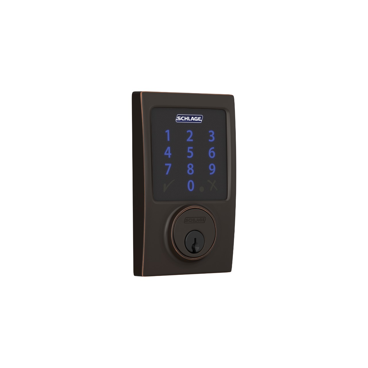 Image for Schlage Connect™ Smart Deadbolt, Z-Wave Plus with Century Trim