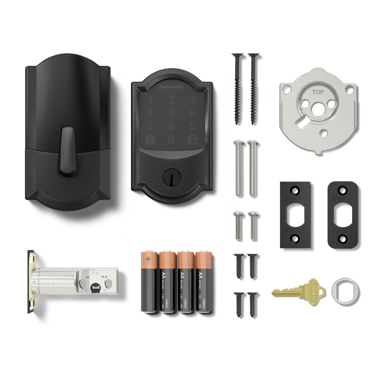 Schlage Encode™ Smart WiFi Deadbolt with Camelot Trim