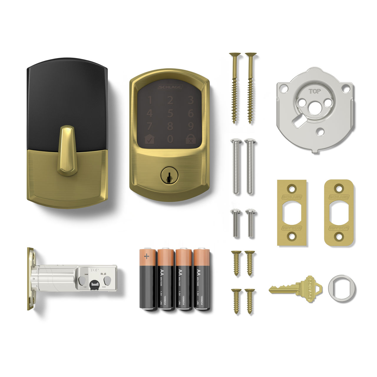 Schlage Encode™ Smart WiFi Deadbolt with Greenwich Trim
