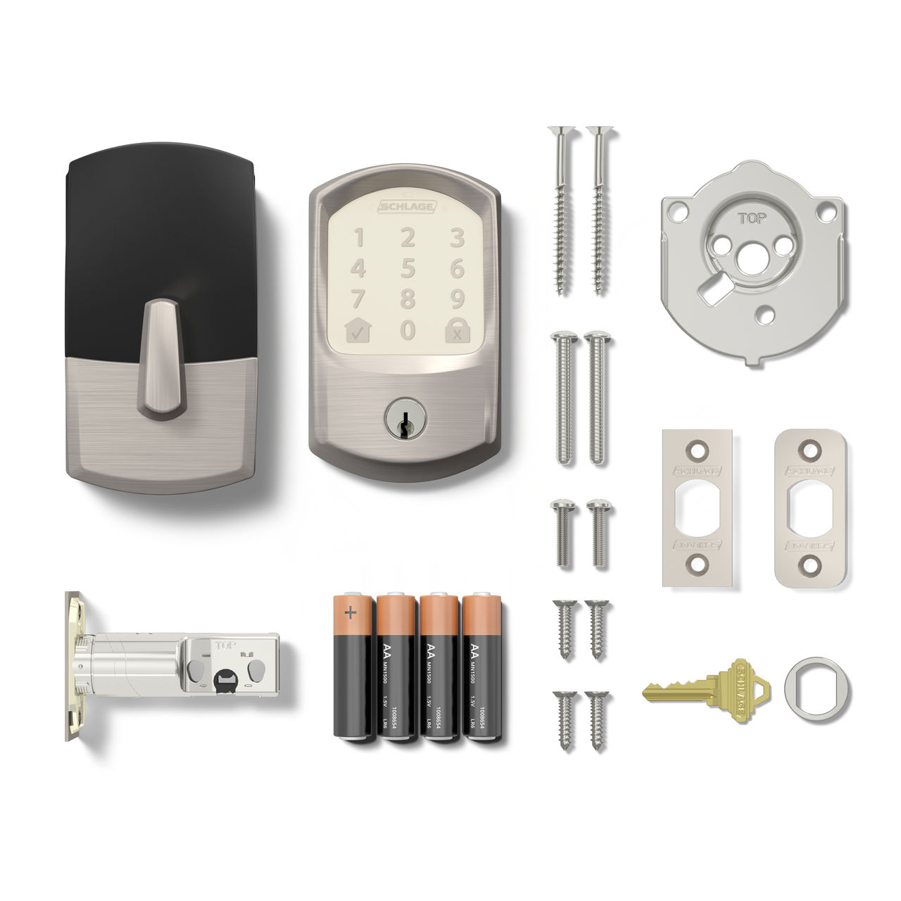 Schlage Encode™ Smart WiFi Deadbolt with Greenwich Trim