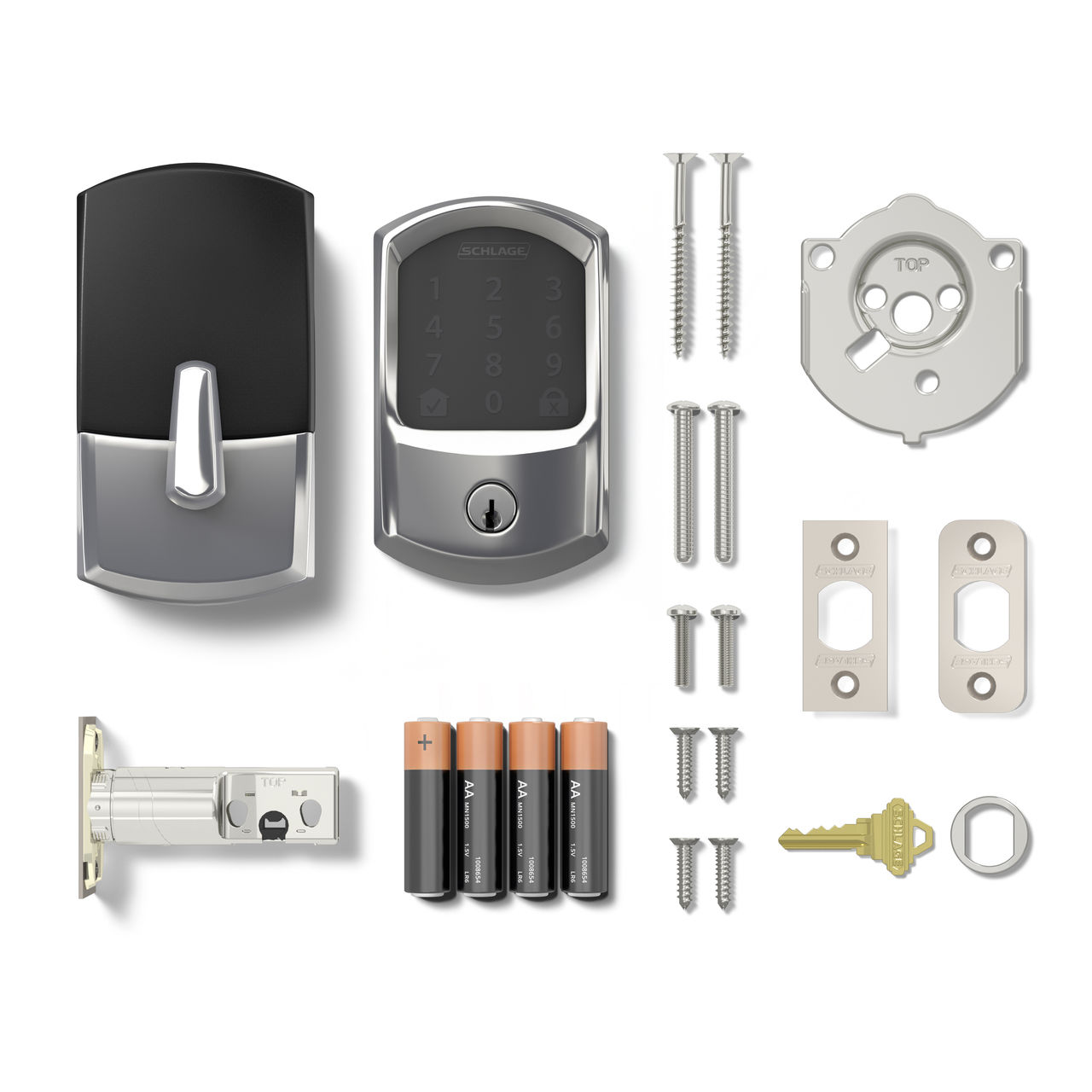 Schlage Encode™ Smart WiFi Deadbolt with Greenwich Trim