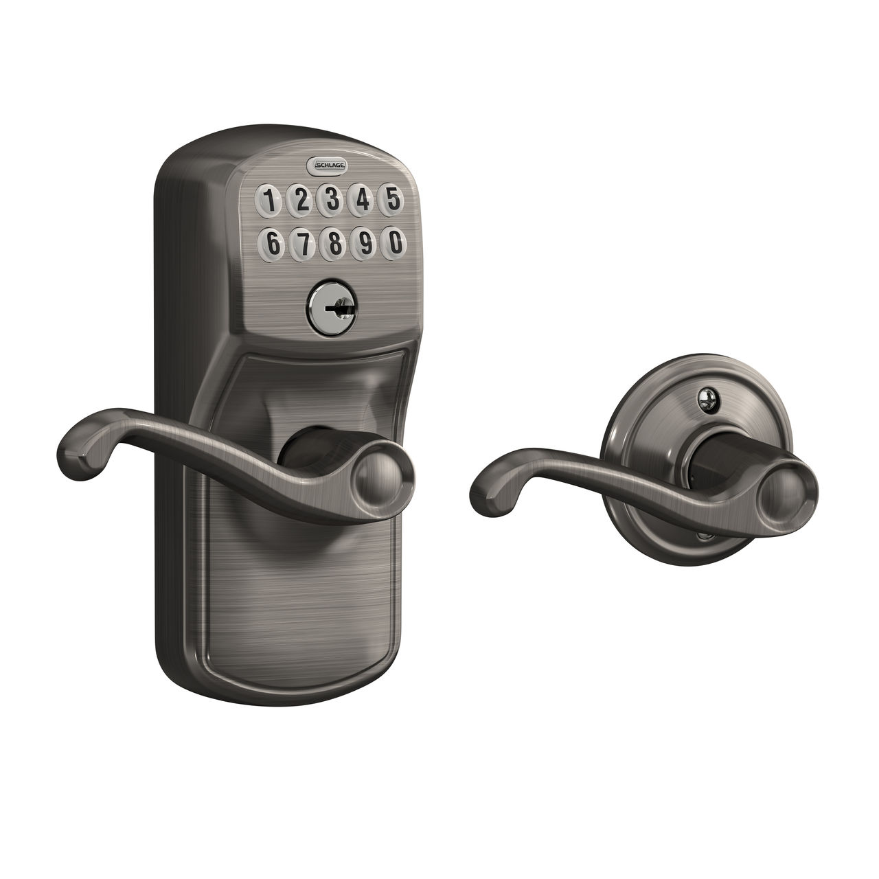 Keypad Lever and Flair Lever with Auto Lock