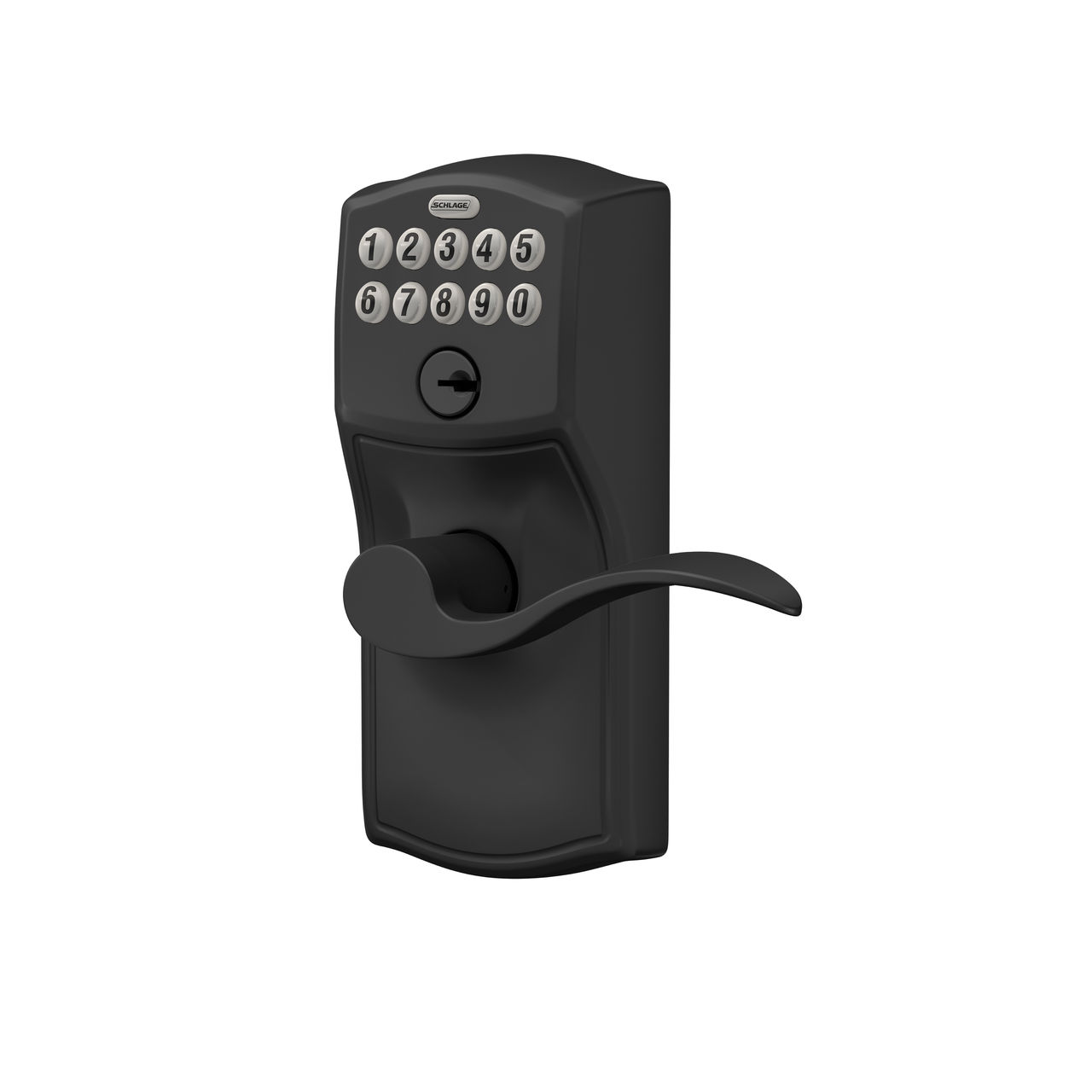 Keypad Lever and Accent Lever with Flex Lock