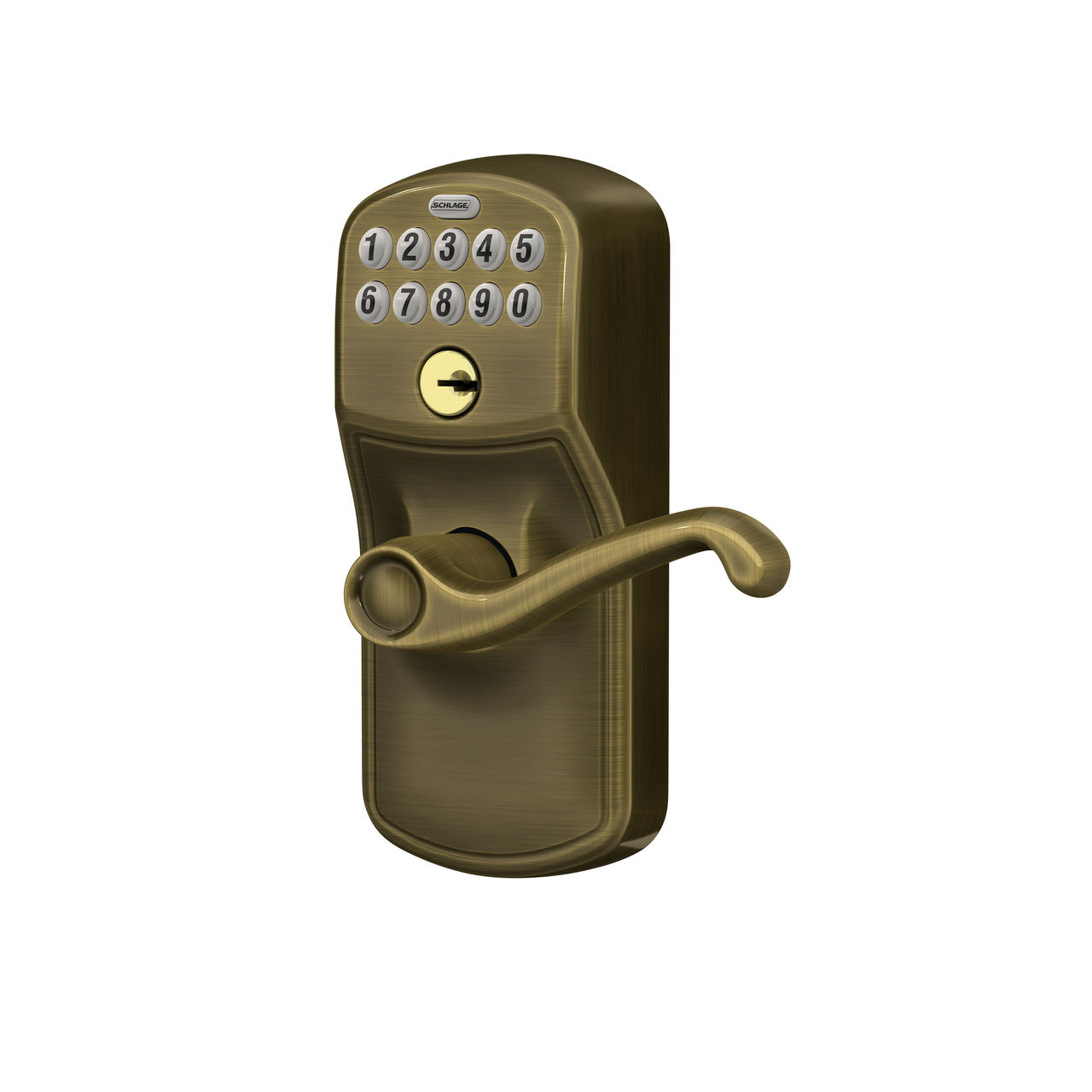 Keypad Lever and Flair Lever with Flex Lock