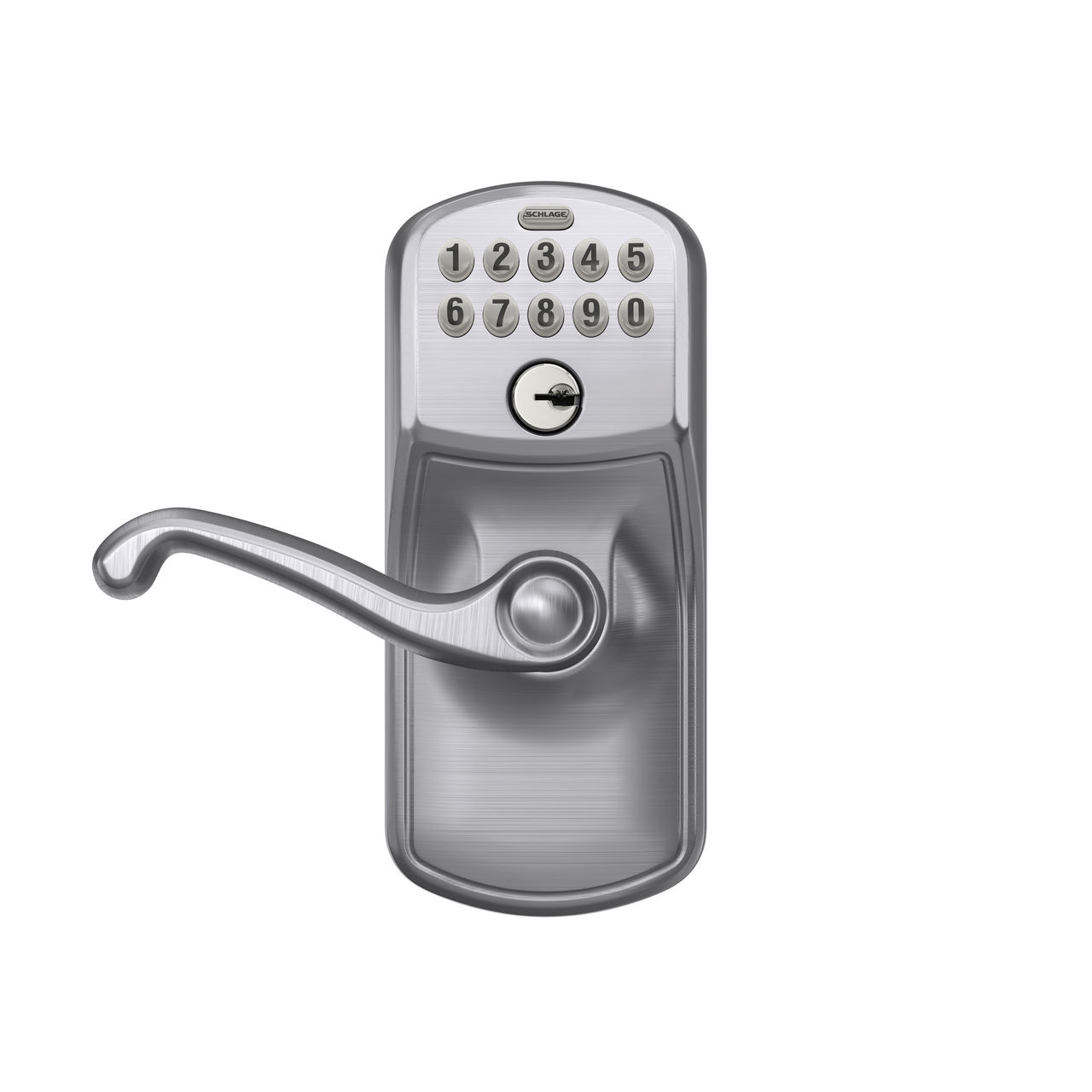 Keypad Lever and Flair Lever with Flex Lock
