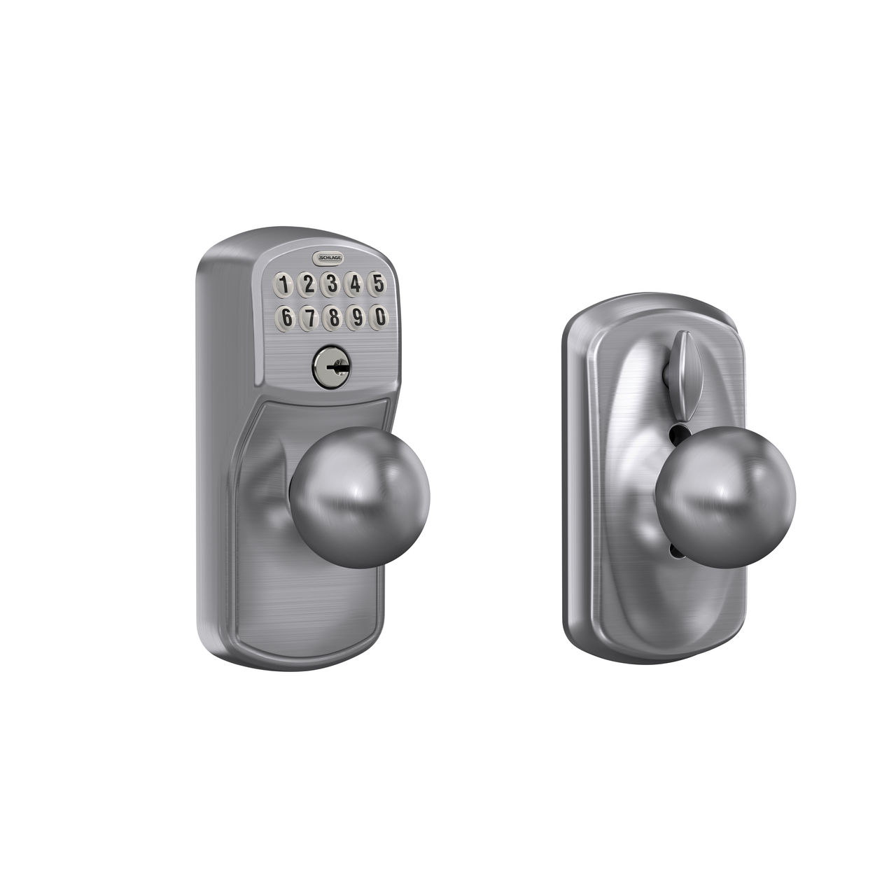 Keypad Knob and Orbit Knob with Flex Lock